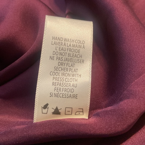 Max Studio NWT Silky Purple & Black Dress with Velvet Accents size XL-  B61 - Picture 4 of 5